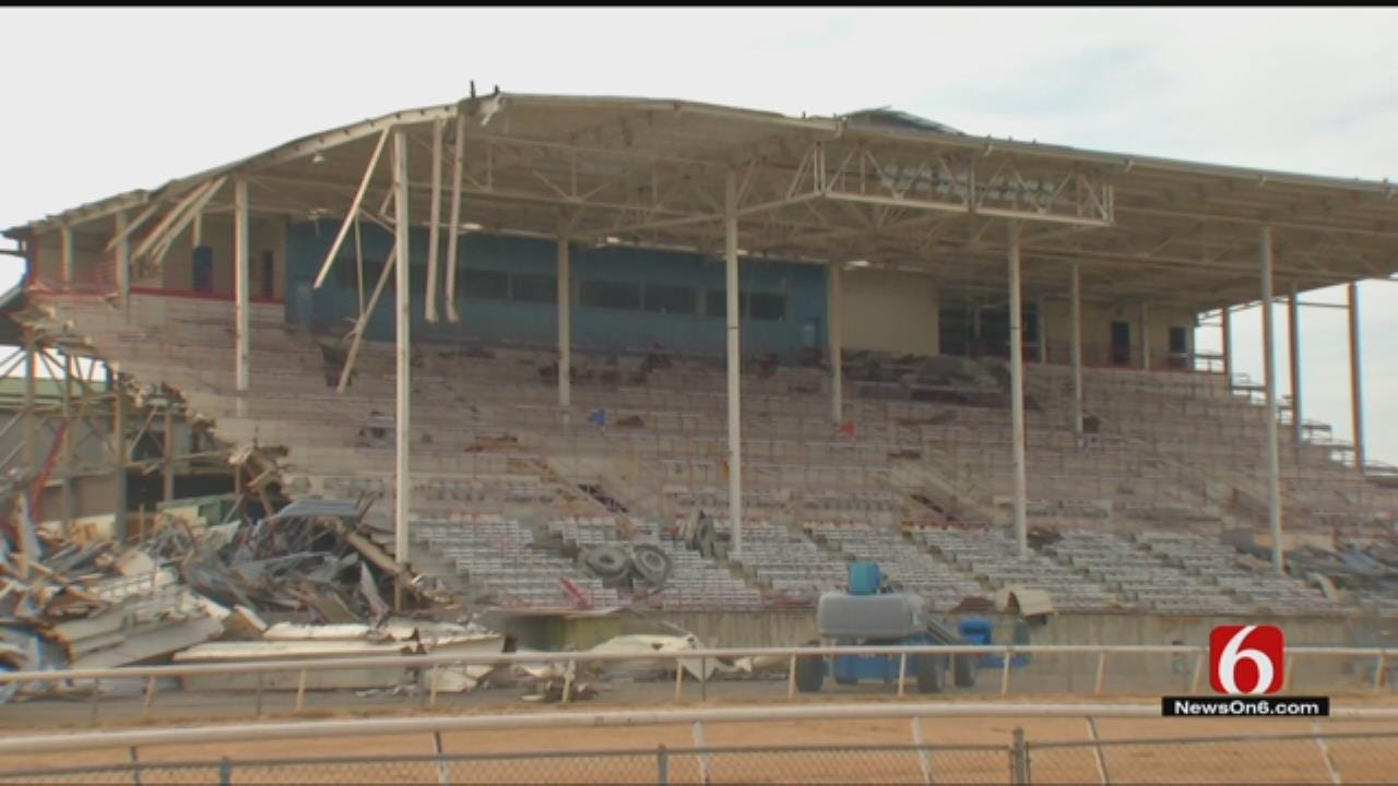 Demolition, Deconstruction Underway At Fairgrounds, Old Drillers Stadium