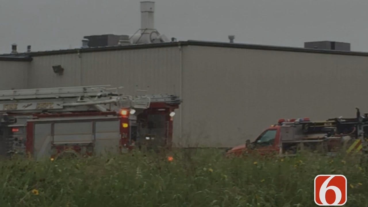 Meagan Farley: TFD Battling Fire Inside Honeywell Aerospace Building