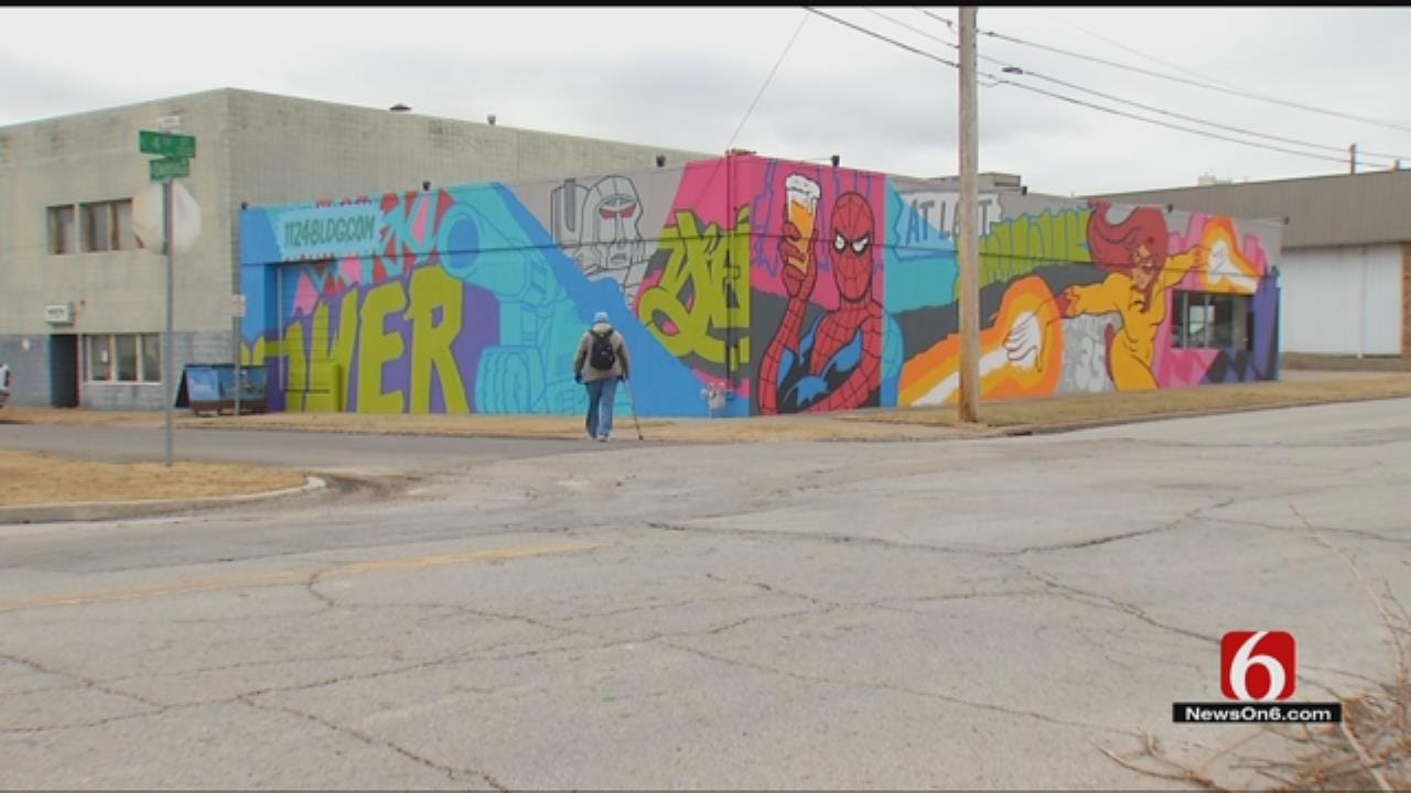 Local Artists Behind Many New Downtown Tulsa Murals