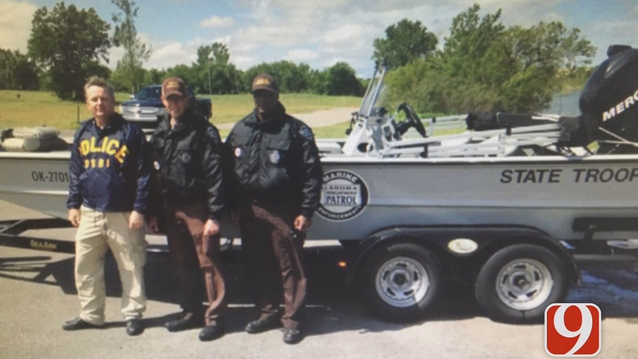 OSBI, OHP Search Canton Lake For Evidence In 2015 Murder Case