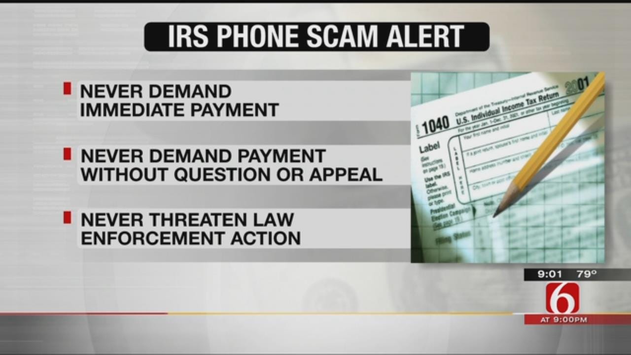 IRS Phone Scam: Don't Fall For It, Oklahoma
