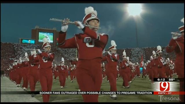 OU Marching Band Director Ditches Change To Pregame Fanfare