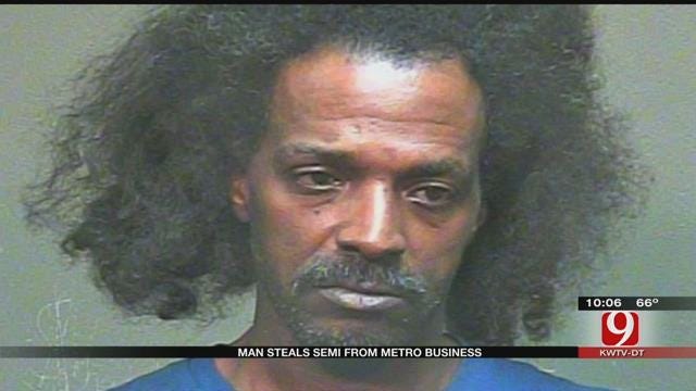 Man Accused Of Stealing Two Tractor-Trailers In OKC