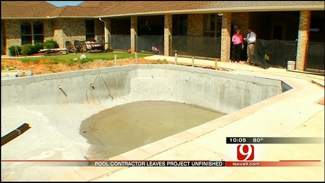 Norman Family Out $30K After Pool Contractor Skips Out On Work