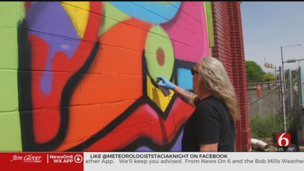 Watch Art In The Making With Kendall-Whittier Walls Program