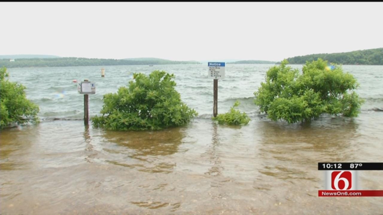 Flooded Oklahoma Lakes Force Changes To Some Firework Festivities