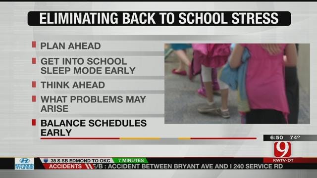 Tips On Reducing Back-To-School Stress