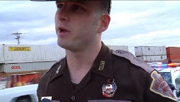 WEB EXTRA: OHP Trooper Chris West Talks About Car-Train Crash