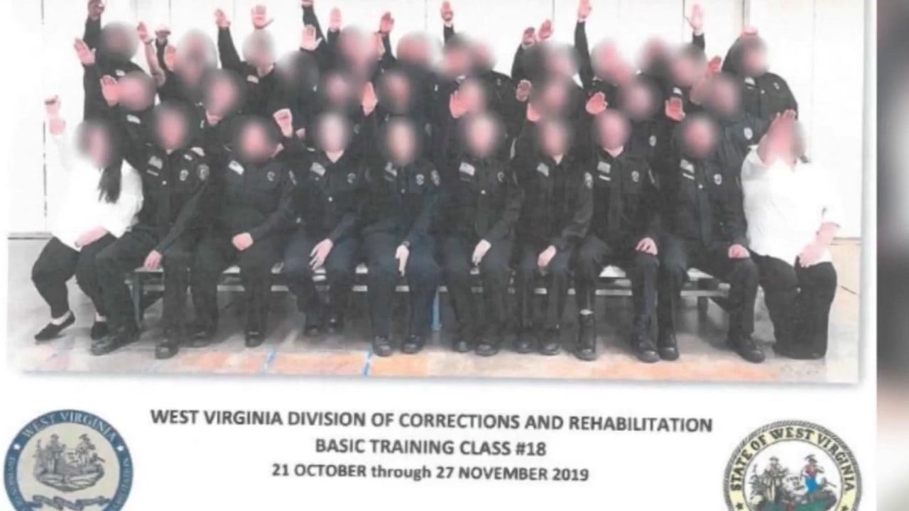 Governor Fires New Corrections Officers Over Gesture Resembling Nazi Salute In Class Photo