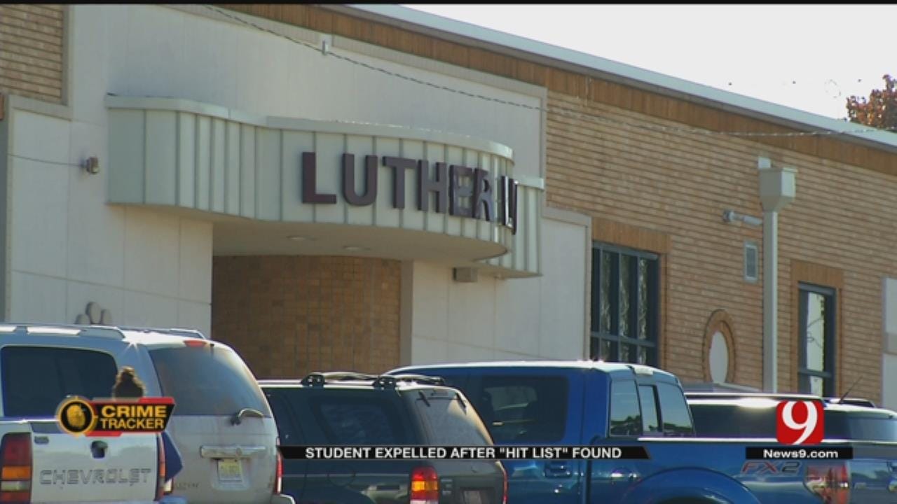Student Expelled After "Hit List" Found