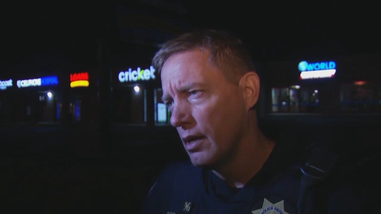 WEB EXTRA: Tulsa Police Sgt. Chris Moudy Talks About Robbery