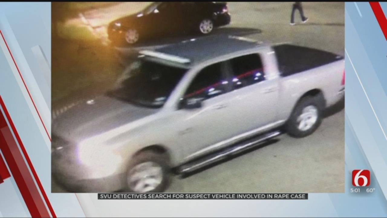 Tulsa SVU Detectives Search For Suspect Vehicle In Rape Case