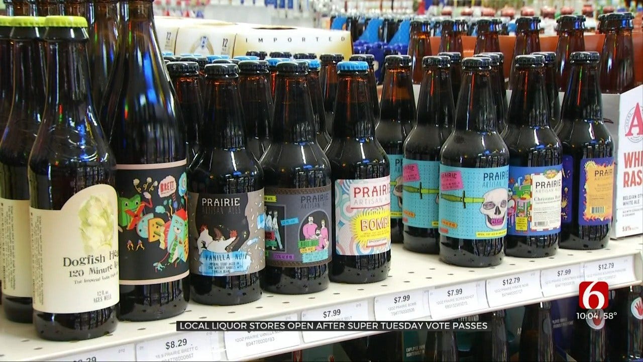 Sunday Liquor Sales Begin In Tulsa County