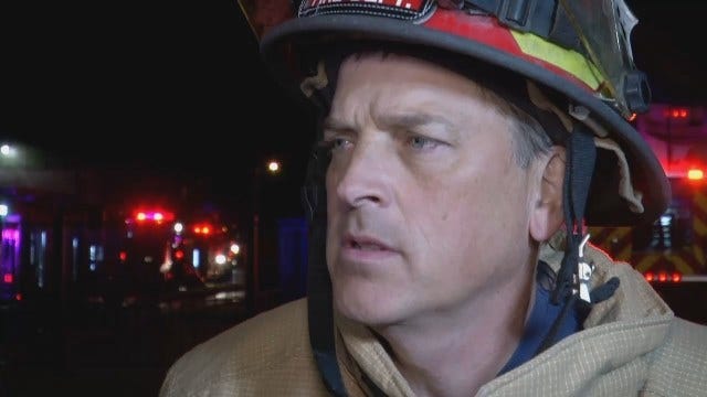 WEB EXTRA: Several Tulsans Lose Homes In Apartment Fire