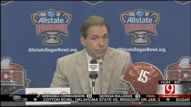 Alabama Will Be Ready To Face Oklahoma In New Orleans