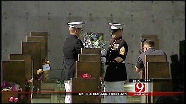 Marines Honor Fallen Brothers Killed During OKC Bombing