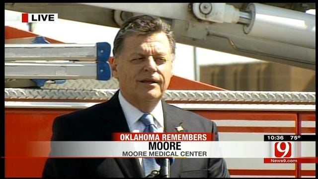 U.S. Rep. Tom Cole Joins Moore Community Remembrance Ceremony