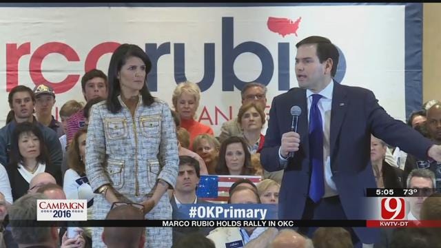 Marco Rubio To Rally At Putnam City North High School