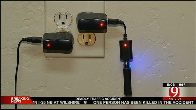 E-Cigarette Charger Explodes, Causes House Fire