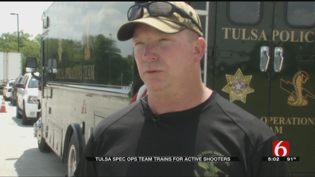 Training Helps Tulsa Special Operations Team Prepare For Active Shooters