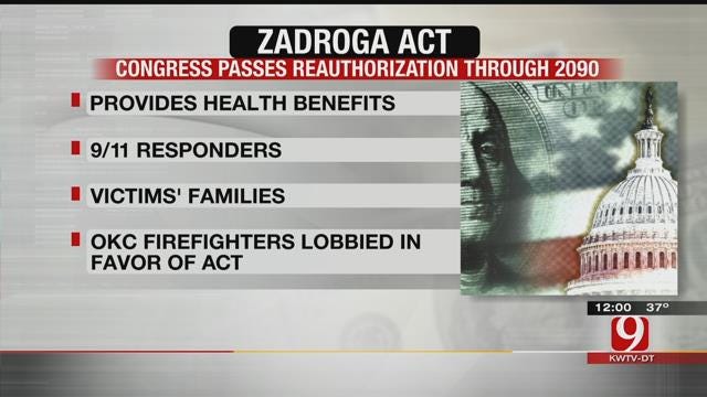 OKC Firefighters Lobby In Favor Of 'Zadroga Act'