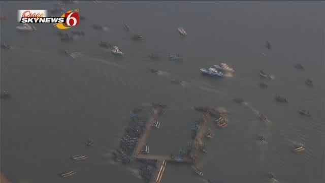 Osage SkyNews 6 HD Was Overhead For The Start Of 2016 Bassmaster Classic