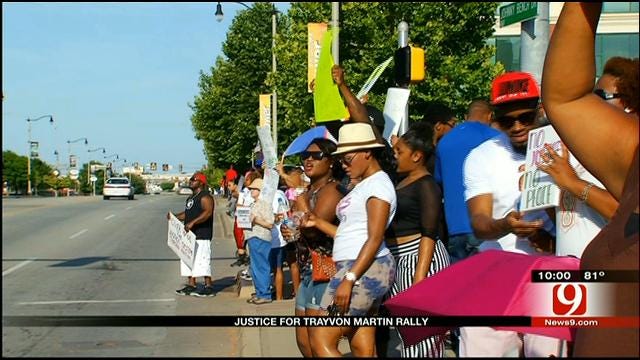 'Justice For Trayvon Martin' Rally Held In Bricktown