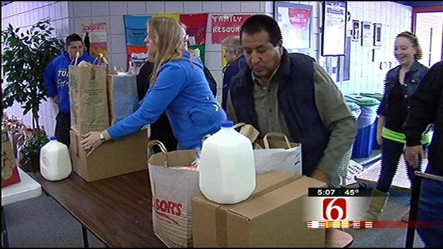 Tulsa Families Restock Shelves With Help From Emergency Food Pantry