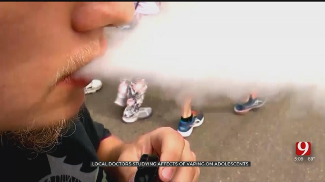 OU Researchers Receive Grant To Study Long-Term Effects Of Vaping