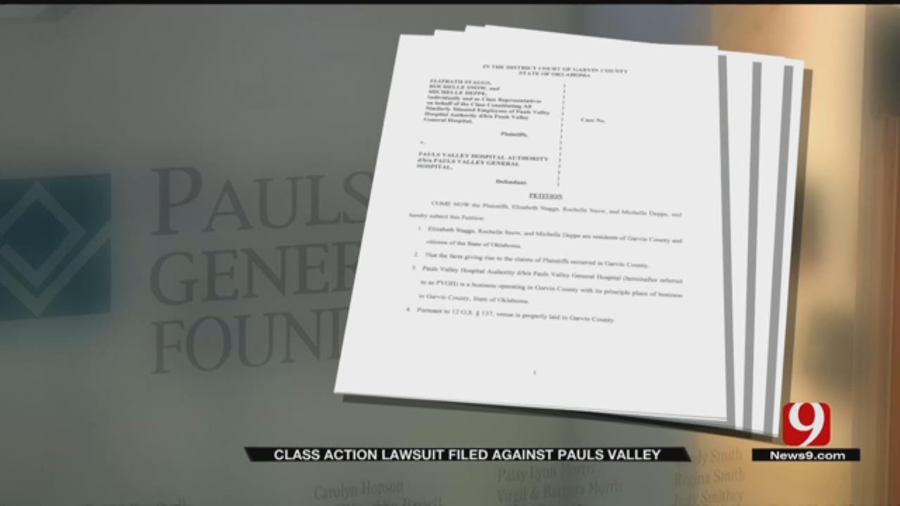 Class Action Lawsuit Filed Against Pauls Valley
