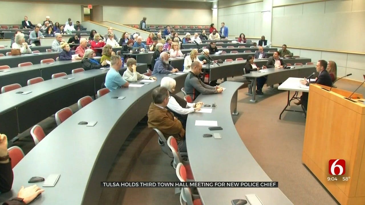 Tulsa Mayor Prepares To Interview 7 Police Chief Candidates