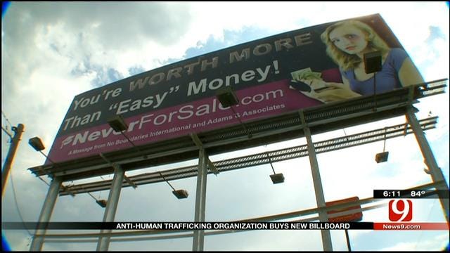 OKC Anti-Human Trafficking Group Puts Up New Billboard