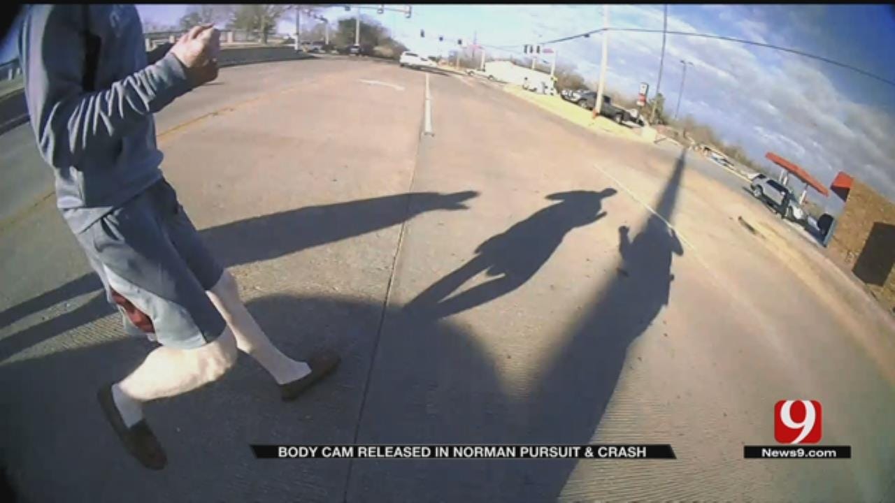 Norman Pursuit And Crash Body Cam
