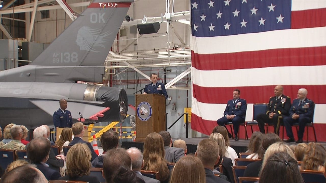 Tulsa Air National Guard Base Welcomes New Commander