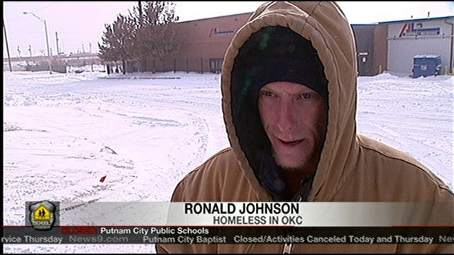 Homeless Oklahoman Ready To Reunite With Family After Surviving Snowstorm