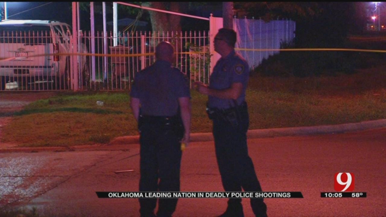 Oklahoma Leading Nation In Deadly Police Shootings