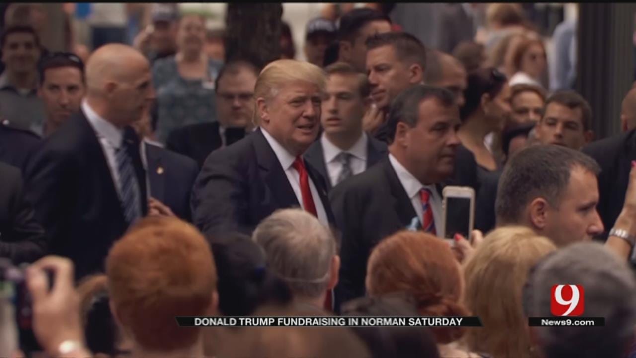 Donald Trump Fundraising In Norman