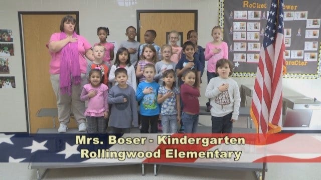 Mrs. Boser's Kindergarten Class at Rollingwood Elementary School