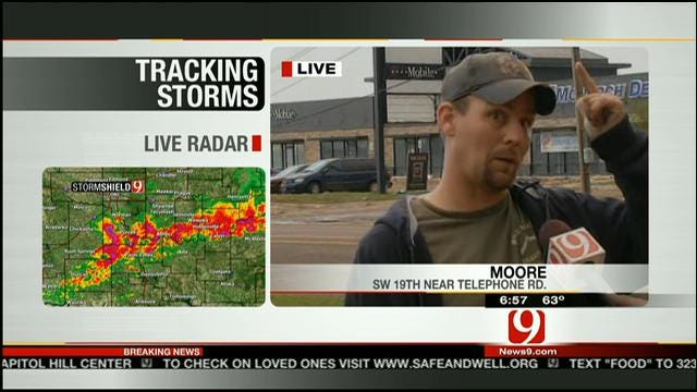 Resident In Destroyed Moore Neighborhood Talks About Destruction