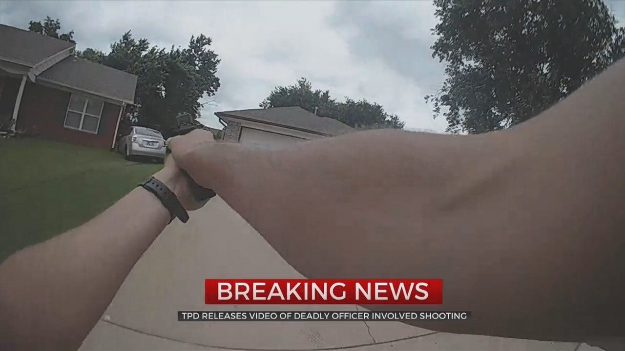 TPD Releases Graphic Body Camera Footage Of Fatal Suspect Shooting