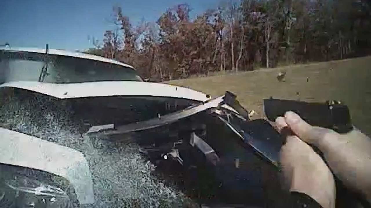 WEB EXTRA: Dramatic Body-Cam Video From Sand Springs Police