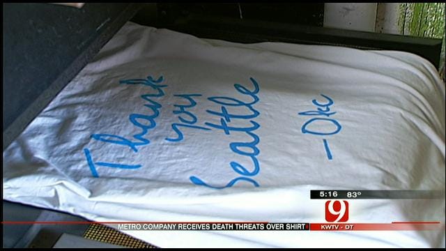 OKC Clothing Company Receive Death Threats For Thunder T-Shirt