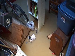 WEB EXTRA: Video of Damage Caused By Tulsa Water Line Break