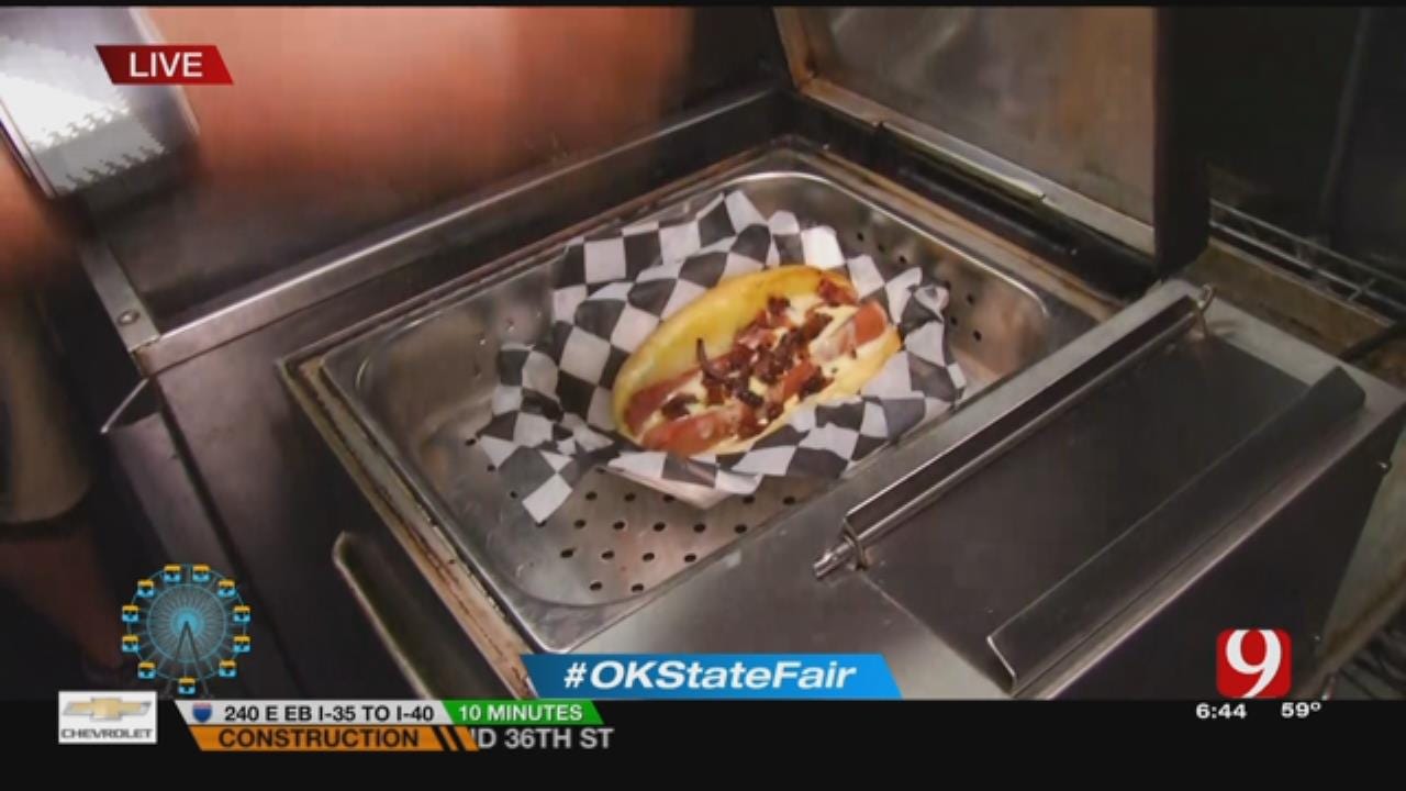 News 9's Chris Gilmore Samples Food At The Fair