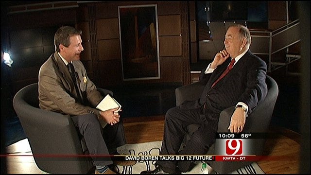Dean Blevins Goes One-On-One With OU President David Boren