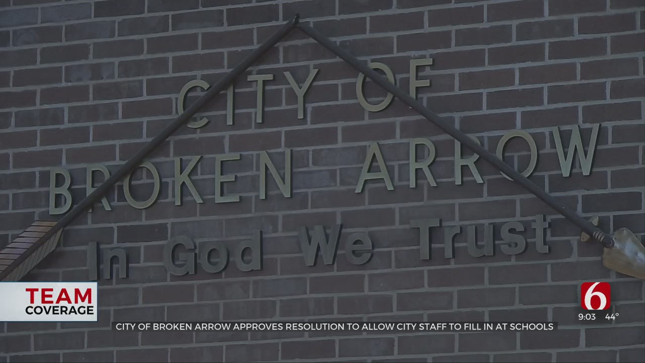 Broken Arrow City Council Allows City Workers To Fill As School Staff