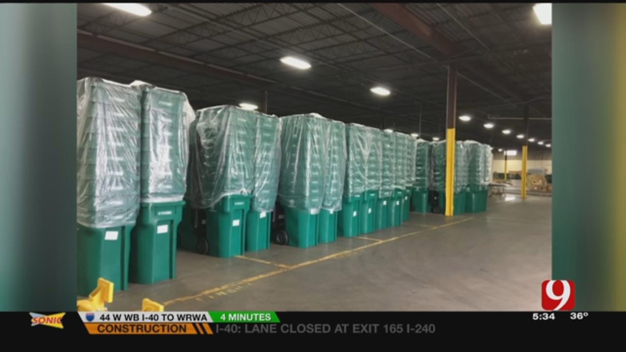 OKC Rolls Out Larger Recycling Carts