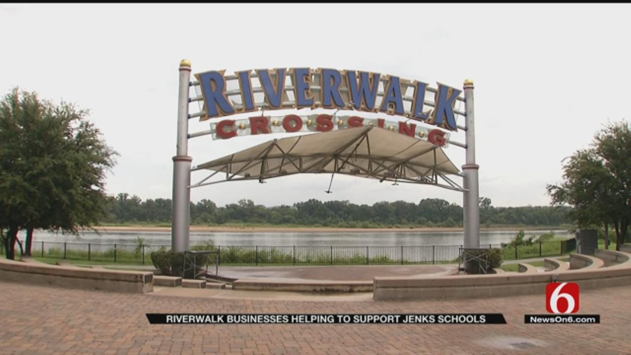 Riverwalk Businesses To Donate Portion Of Sales To Jenks Public Schools