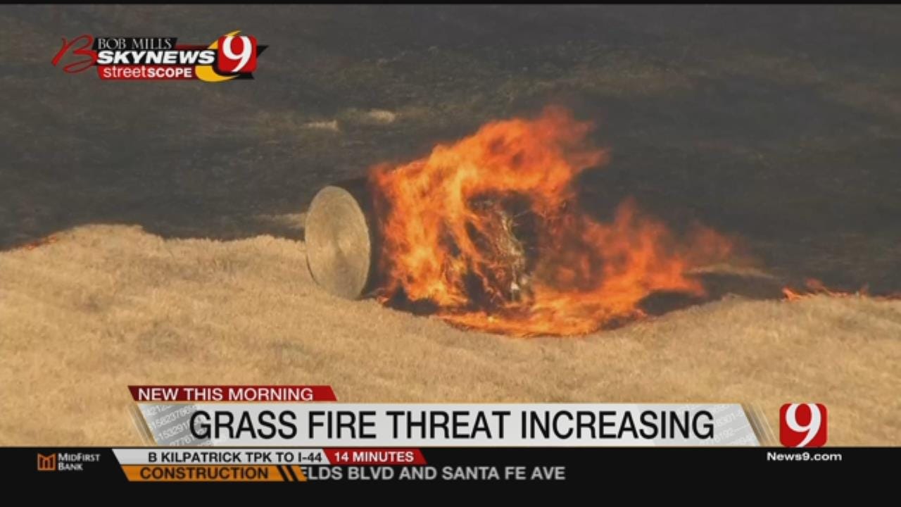 Grass Fires Increase With Sustained High Temps