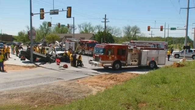 WEB EXTRA: Scenes From The 71st And Elwood Accident